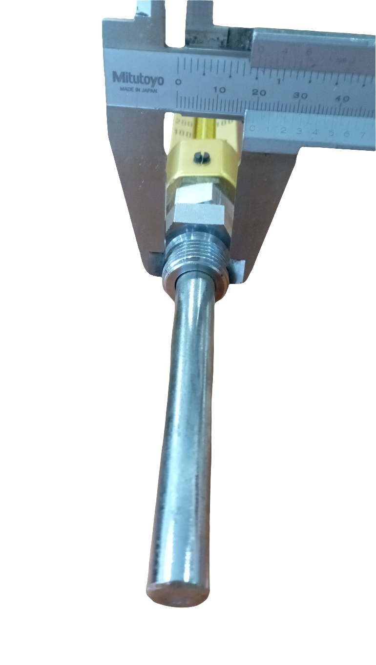 Termometro industriale dritto Sika 0-600°C 0-100 F nuovo