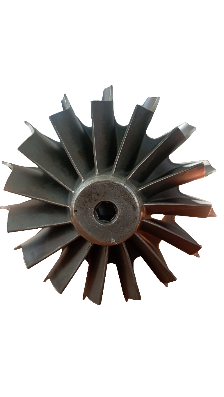 Ventola primaria completa di albero per TURBINE BBC