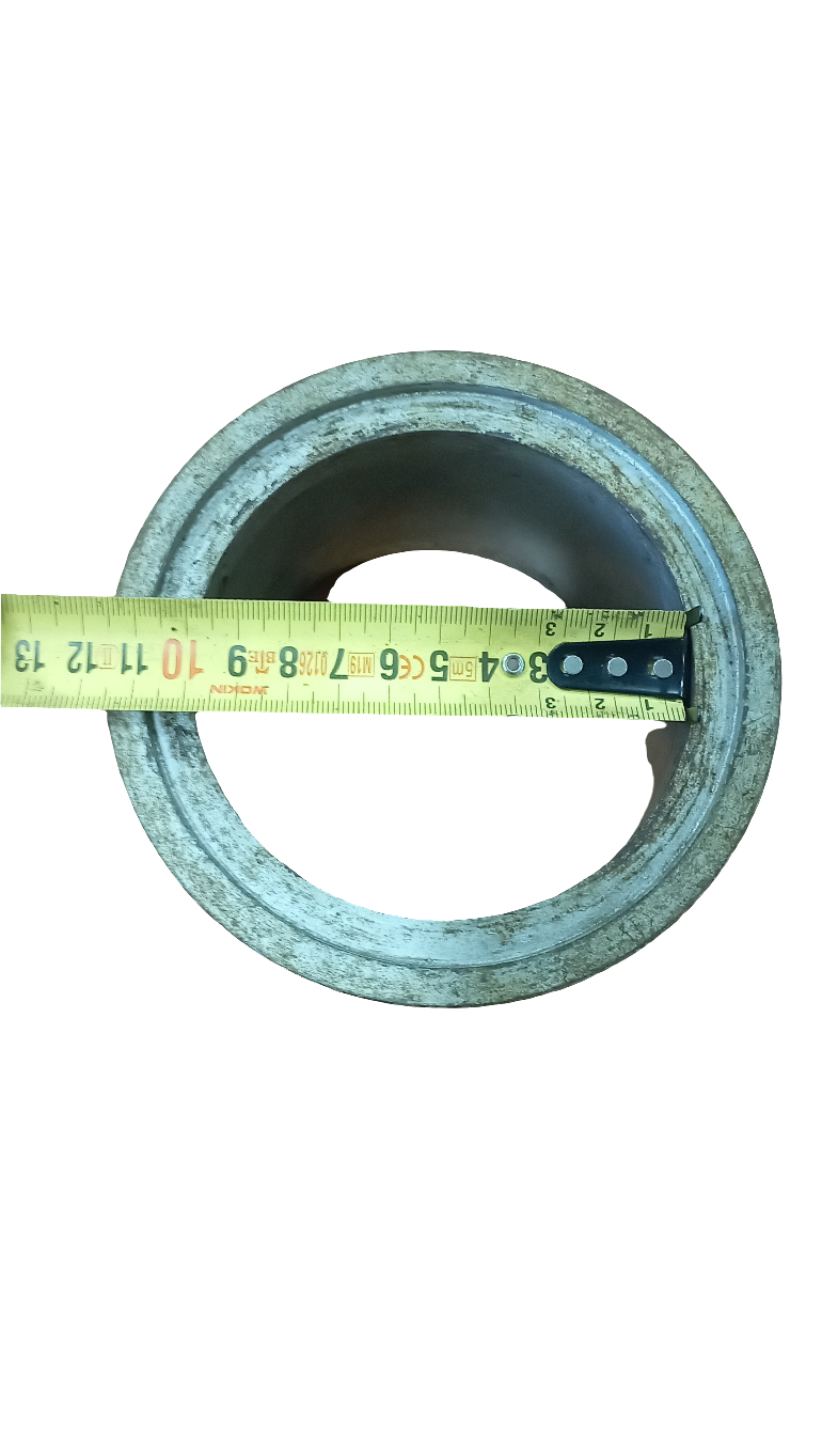 Compensatore di scarico, tronchetto di scarico in acciaio inox a 12 spire