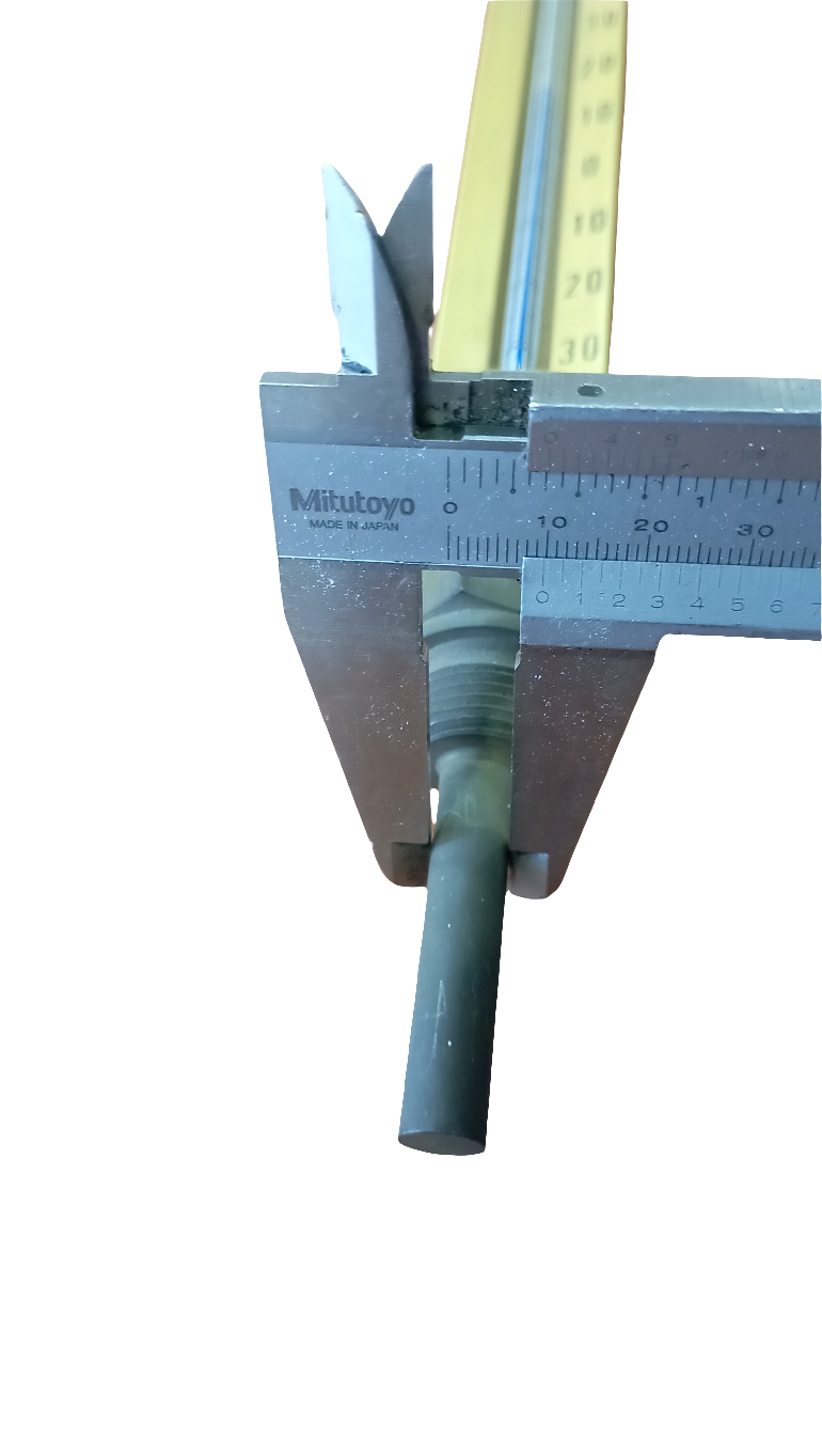 Termometro industriale dritto Sika 0-50°C nuovo in ottone