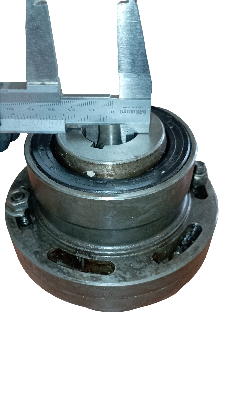 Giunto accoppiamento tra pompa gasolio e trasmissione motore per motori Isotta Fraschini tipo ID36