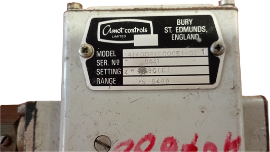 Termostato Amot Control modello 4140ERIE00CEI-HD RANGE 16-54° USATO, IN OTTIMO STATO