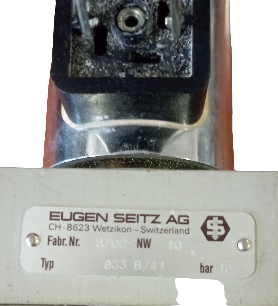 Valvola solenoide EUGEN SEITZ TIPO 803 B/41 CON BOBINA TIPO 2A27