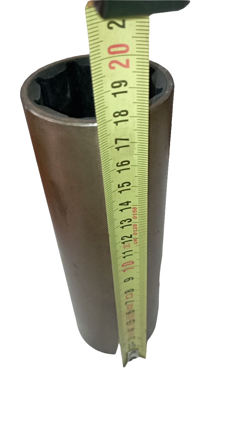 Boccola per astuccio assi porta eliche in bronzo esterno e gomma auto lubrificante interna.