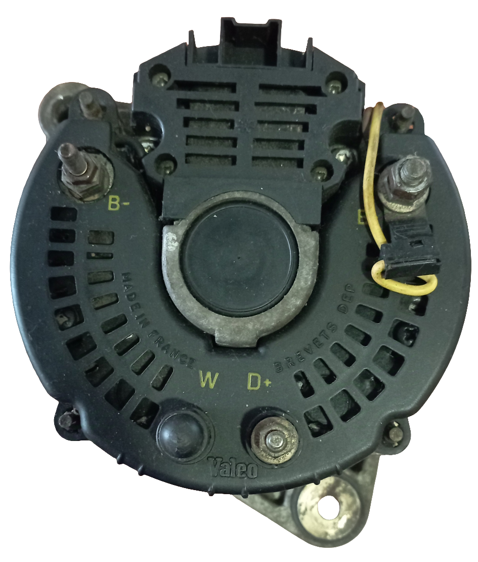 Alternatore VALEO 2541451 14V, 60A, B+ / B- / D+ / W, L 20 completo di puleggia