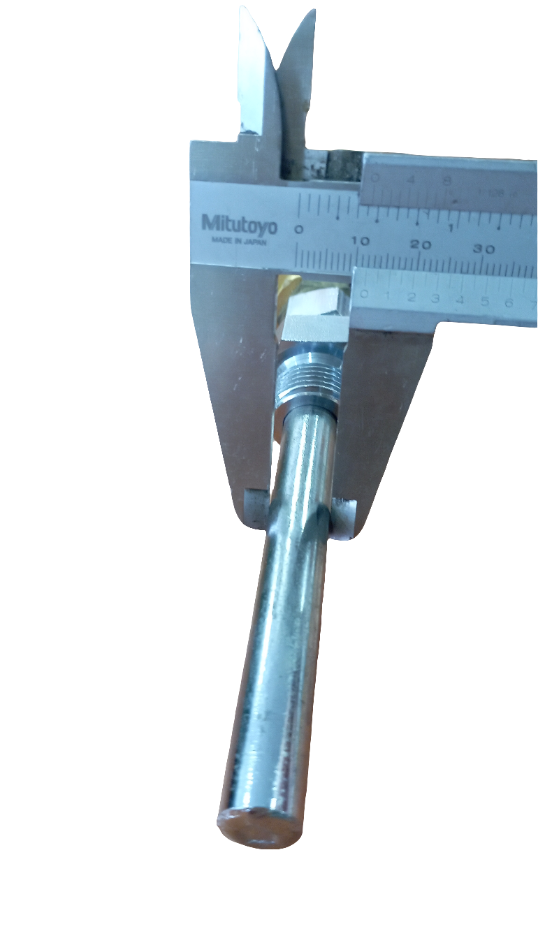 Termometro industriale dritto Sika 0-600°C 0-100 F nuovo