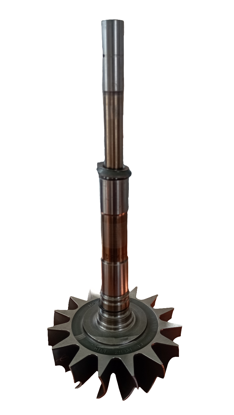 Ventola primaria completa di albero per TURBINE BBC