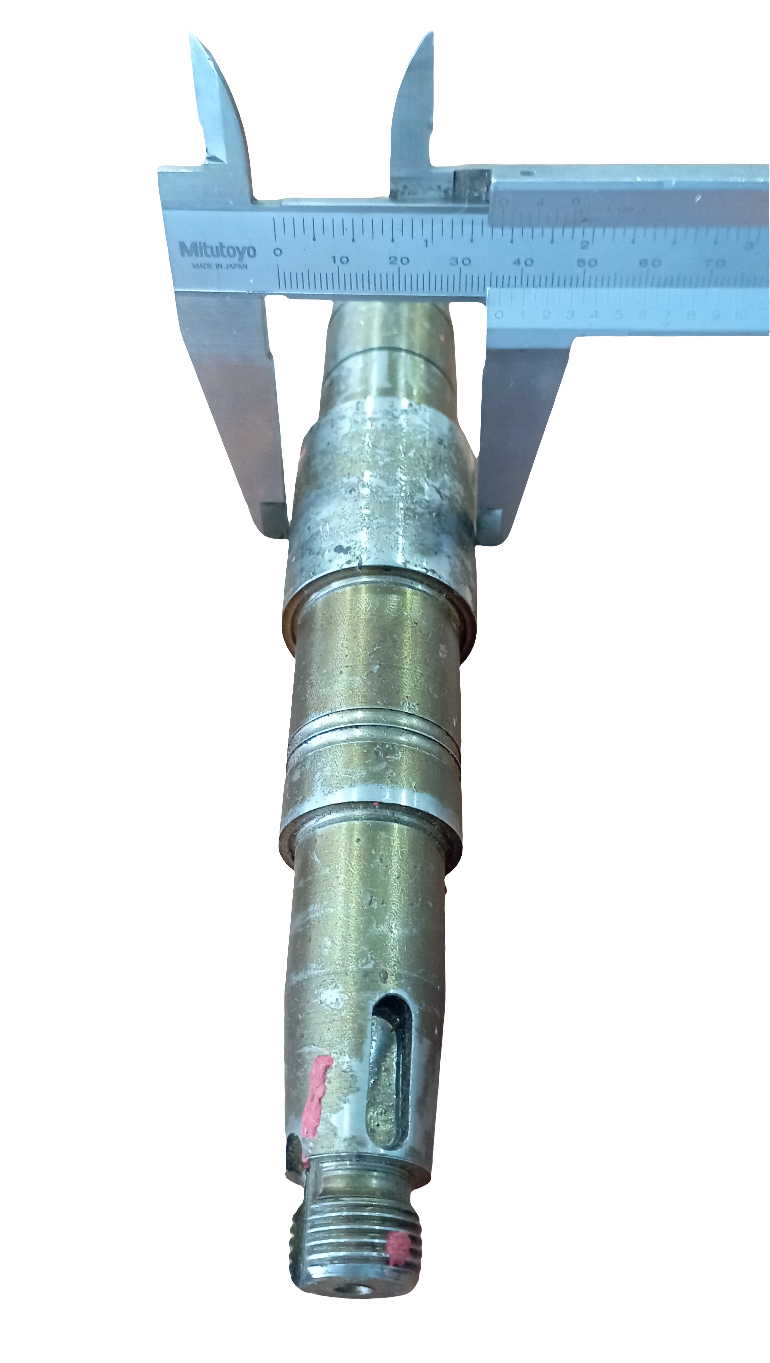 Albero ingranaggio pompa acqua Isotta Fraschini motore ID36