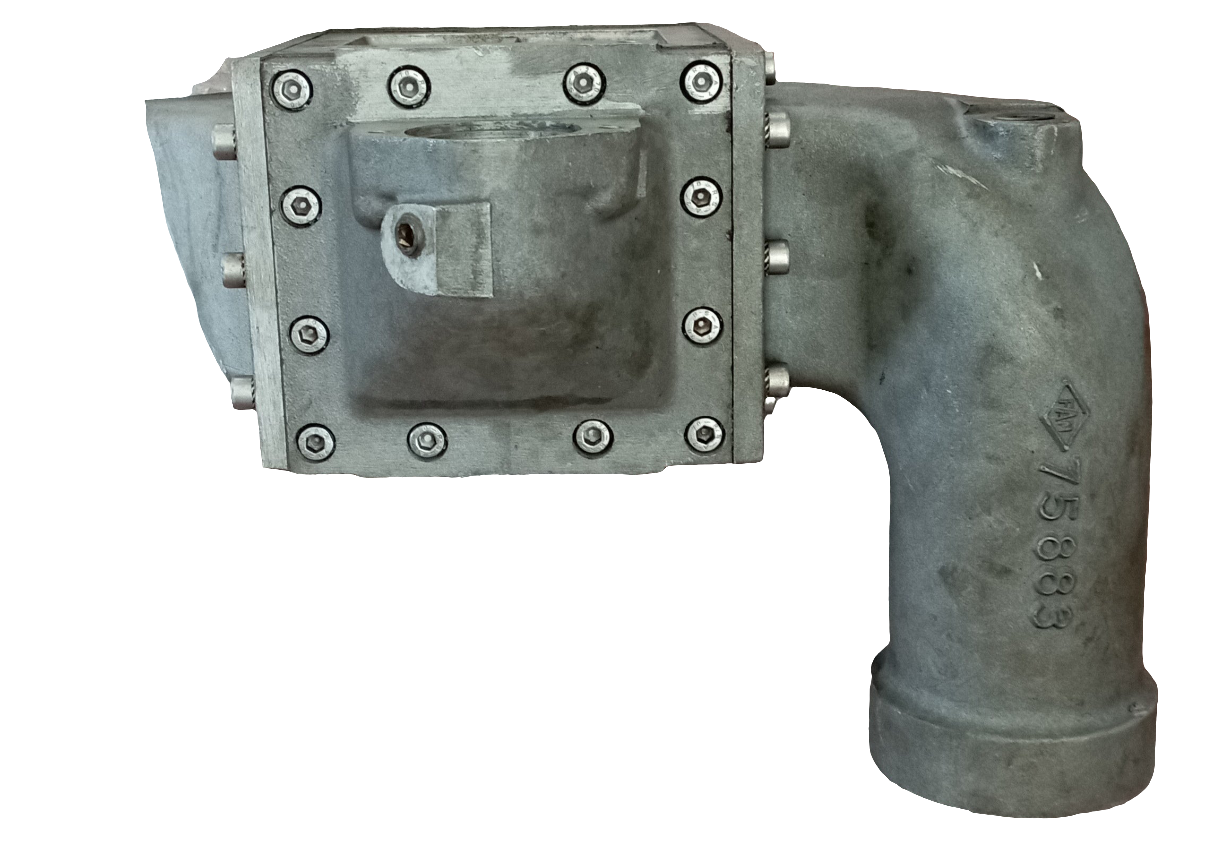 Refrigerante aria turbo per motori Isotta Fraschini serie ID38