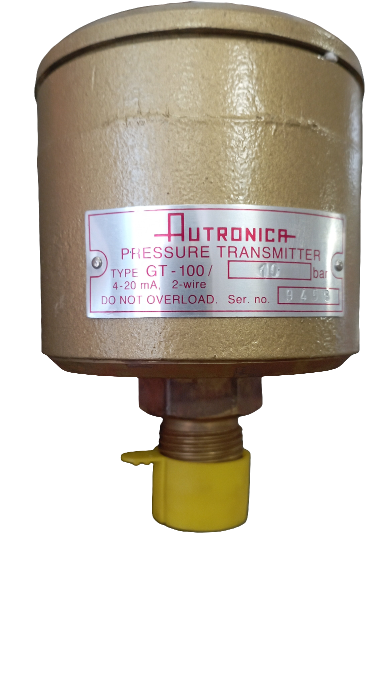 Autronica Pressione Trasduttore/Trasmettitore Tipo GT-100/10 BAR