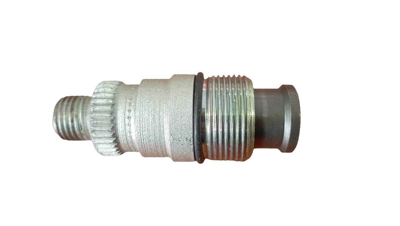 Valvola per pompa iniezione comprensiva di valvola con comando a pressione