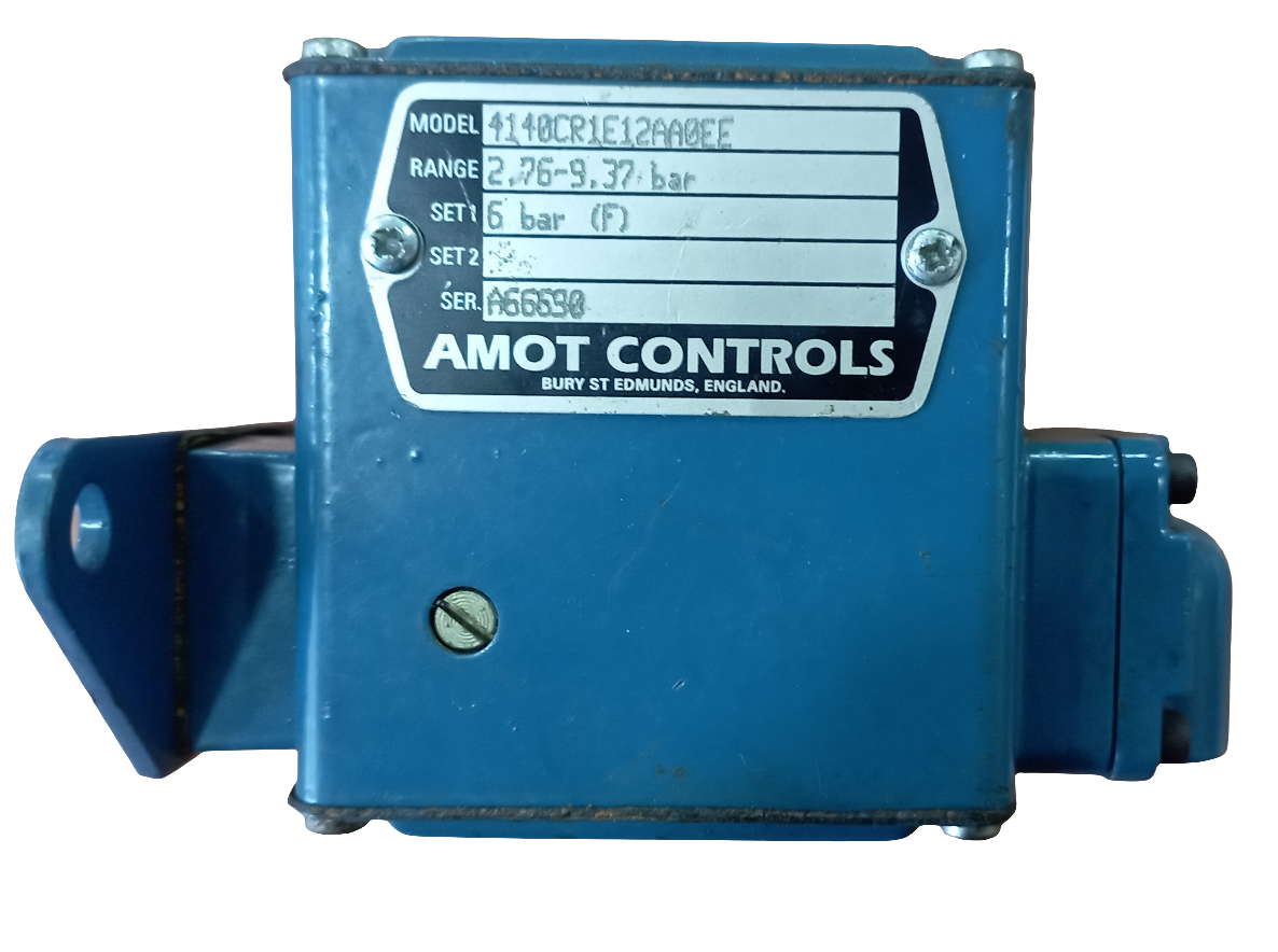 Pressostato AMOT CONTROLS Model 4140CR1E12AA0EE 2.76 - 9.37 BAR