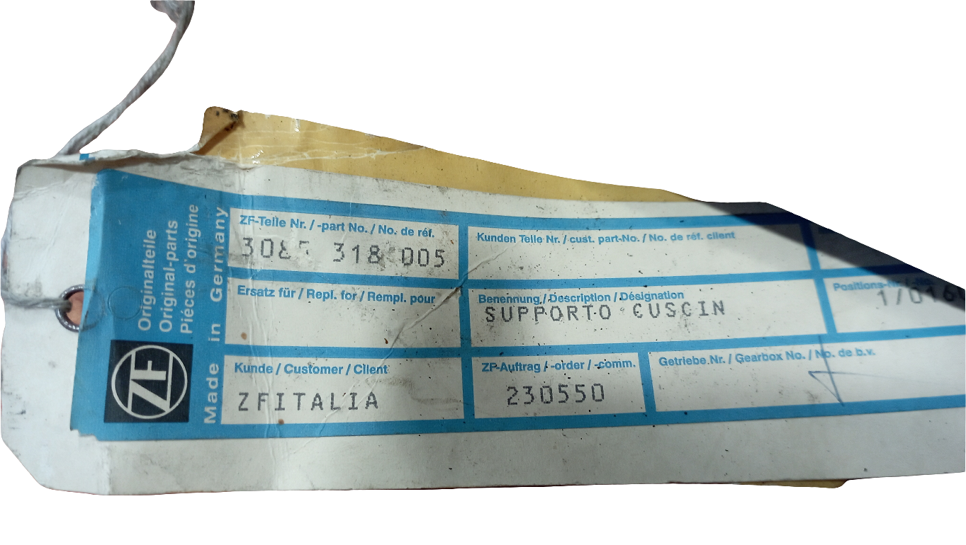 Supporto cuscinetto invertitore marino ZF BW255