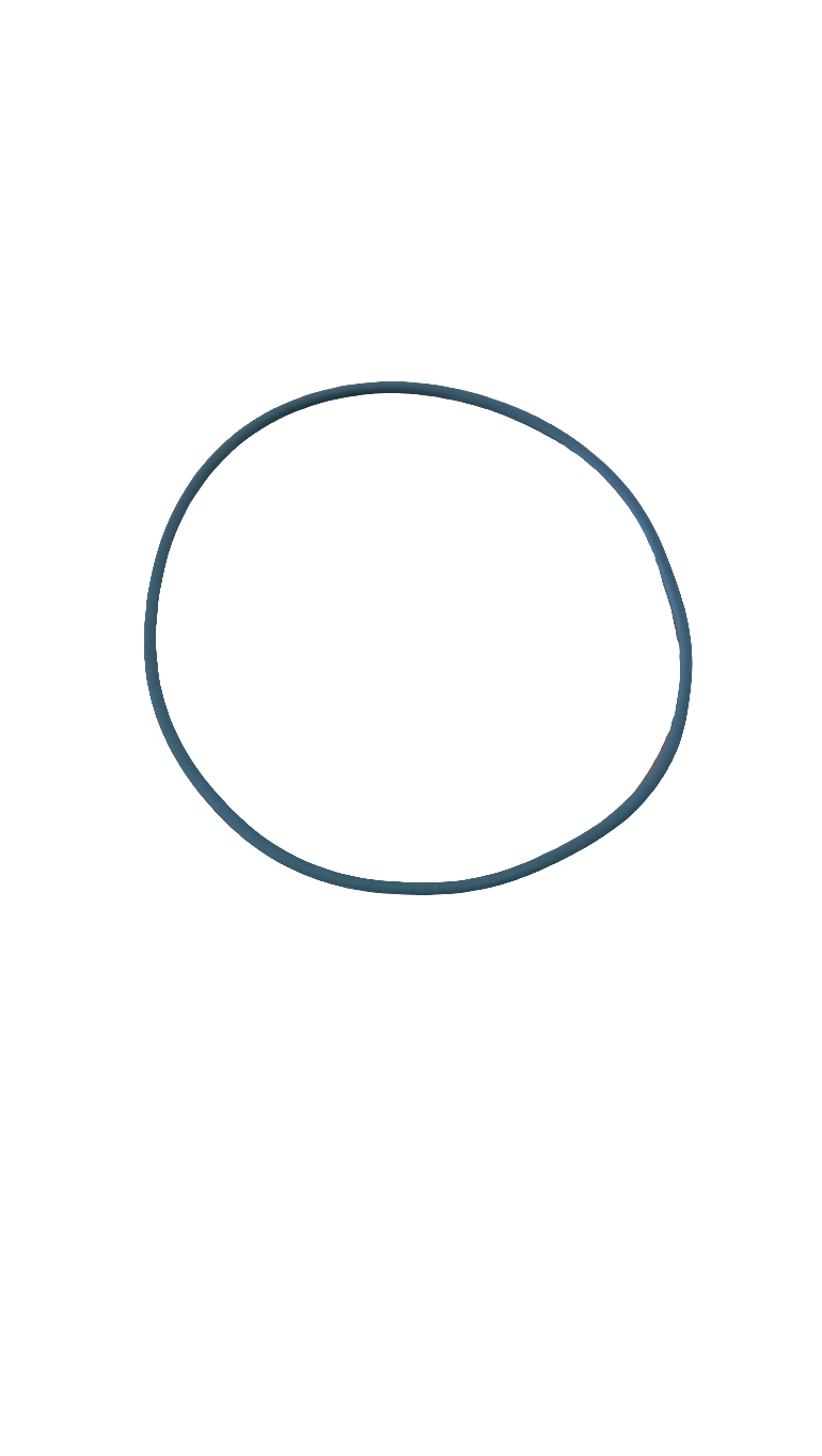 Anello tenuta acqua camicie motori Isotta Fraschini serie ID32 ID38