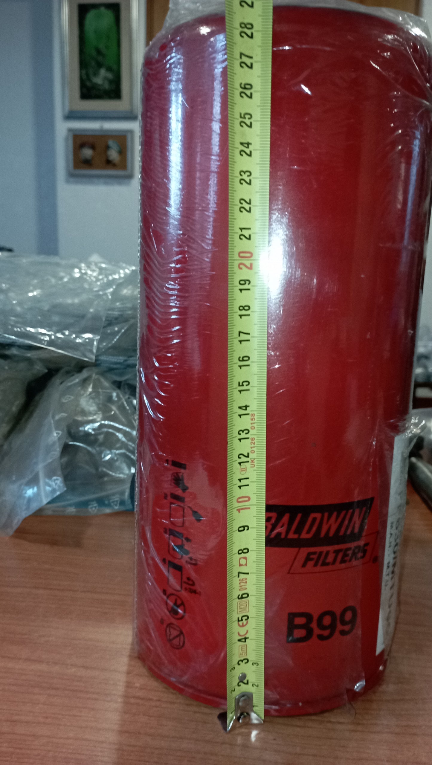 Baldwin - Filtri lubrificanti avvitabili - FILTRO OLIO 
Codice articolo : B99