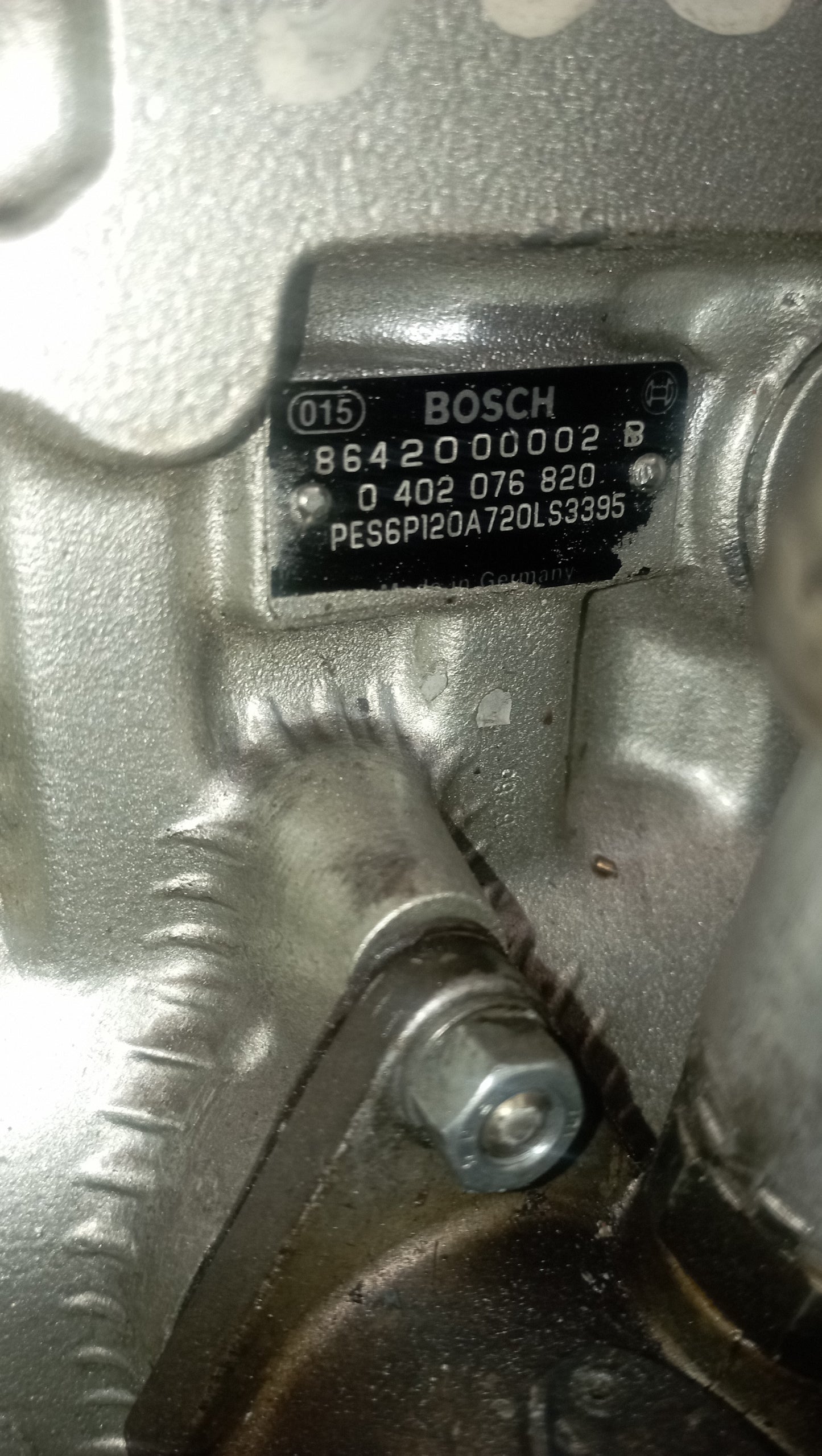 Pompa iniezione Bosch PES6P120A720LS3395