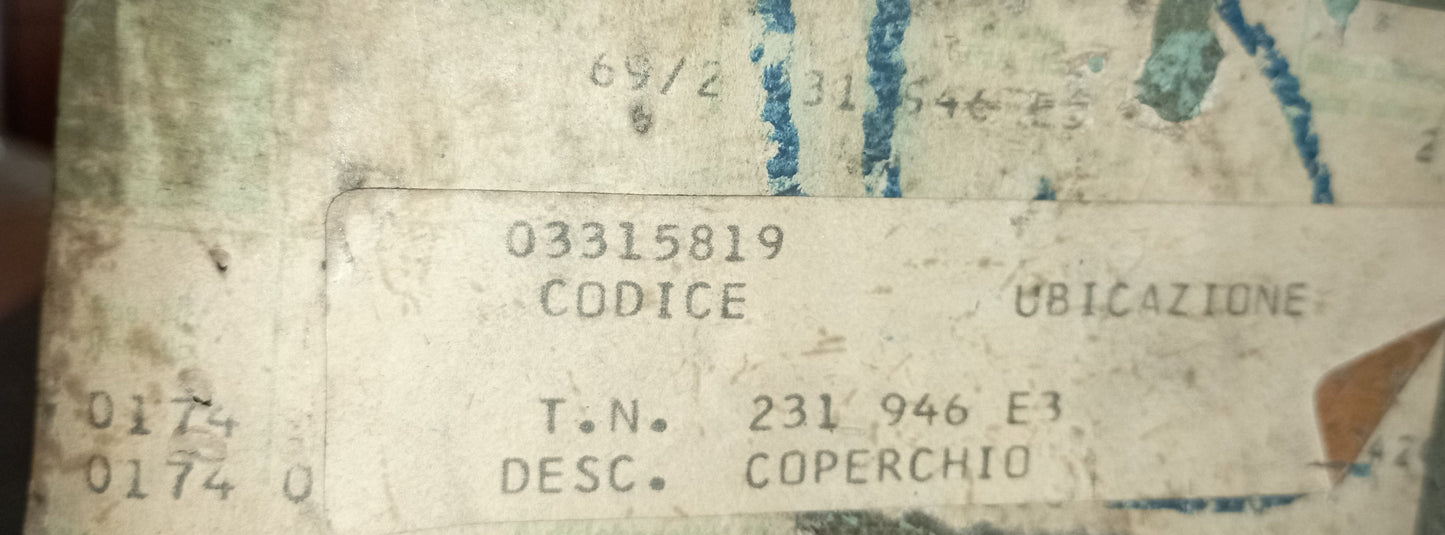 Coperchio motori DEUTZ