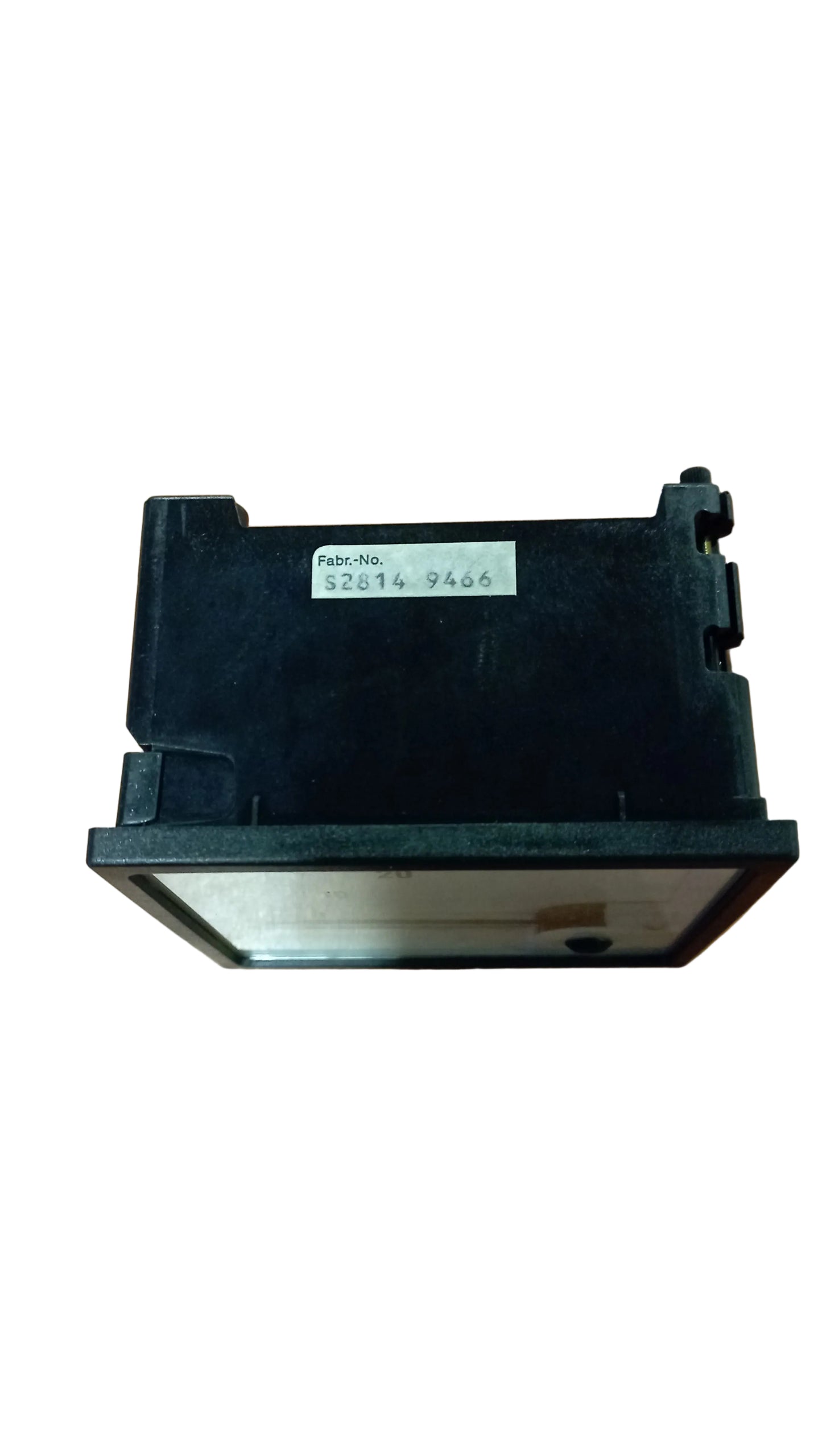 Voltometro analogico a bobina mobile marchio ABB da 0 a 40