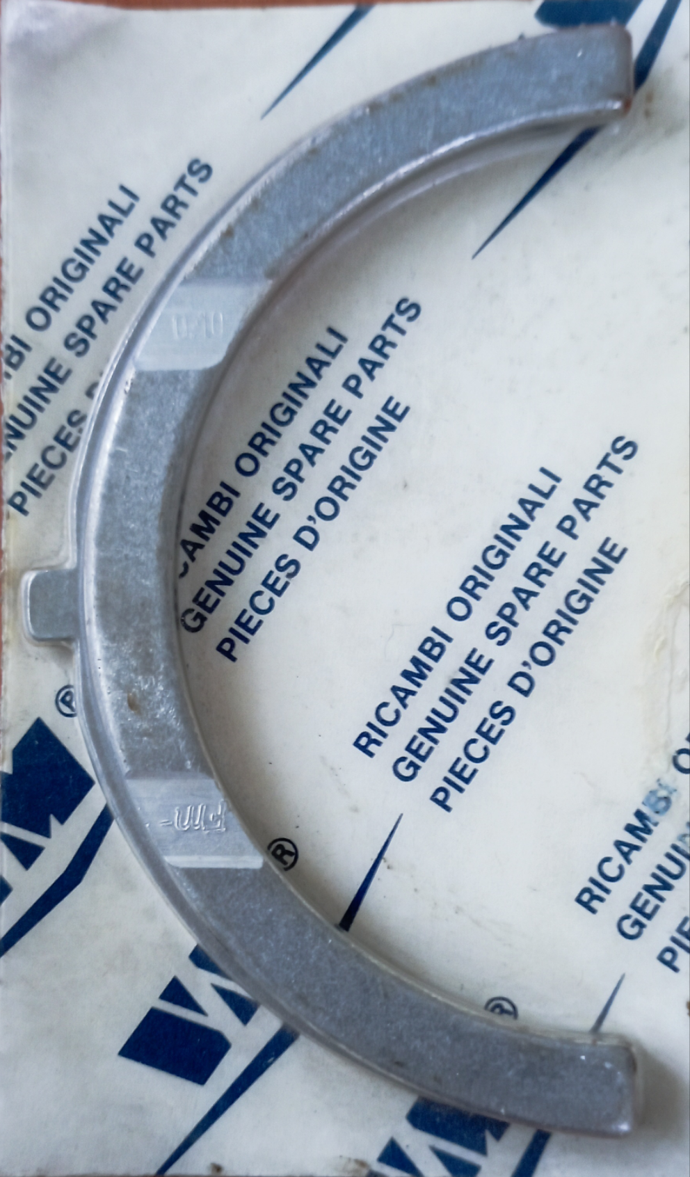 Coppia rasamento albero motore VM