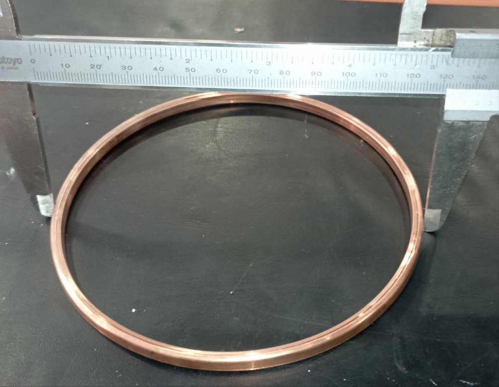 Guarnizione in rame tipo grande motori Deutz, MWM