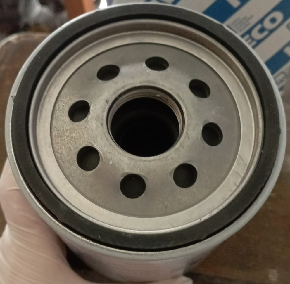 Filtro olio motore ad avvitare con valvola bypass bar 1,5 iveco 1907818