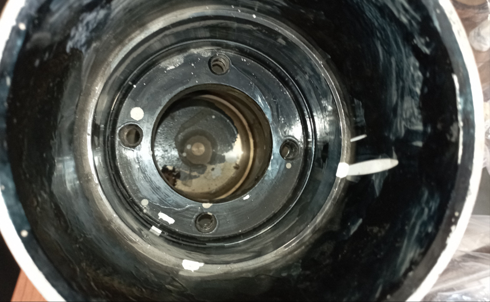 Pistone in acciaio inox per pompa acqua salata motori DEUTZ 545