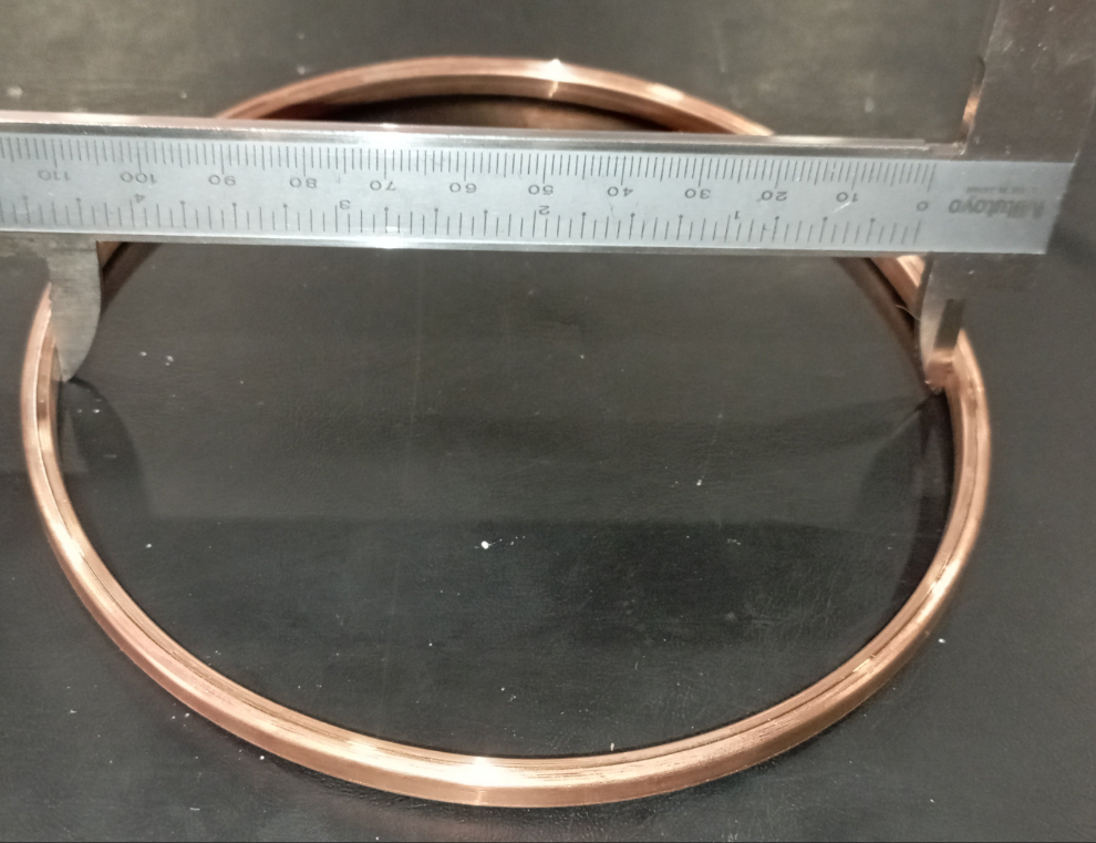 Guarnizione in rame tipo grande motori Deutz, MWM