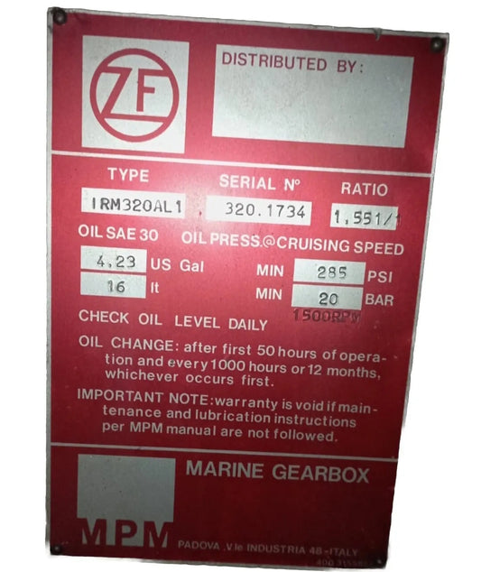 INVERTITORE ZF IRM320AL1