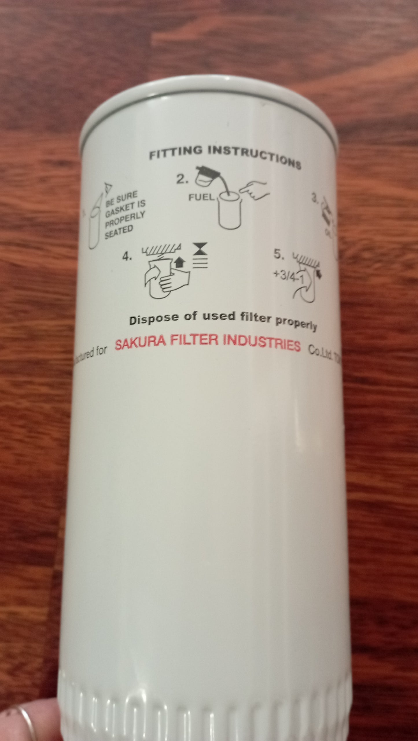 Filtro gasolio marchio Sakura