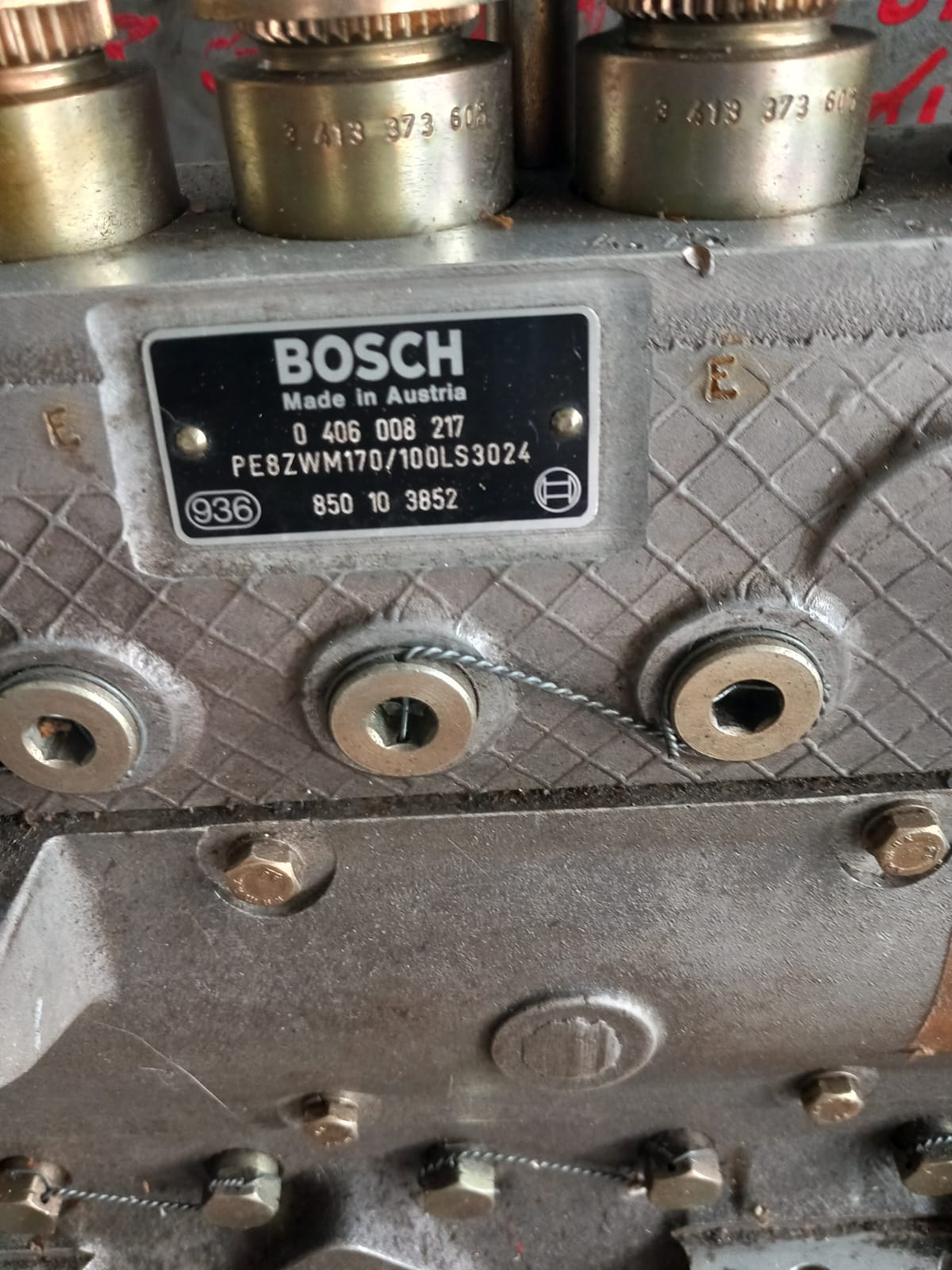 Pompa iniezione originale Bosch 8 pompanti NUOVA