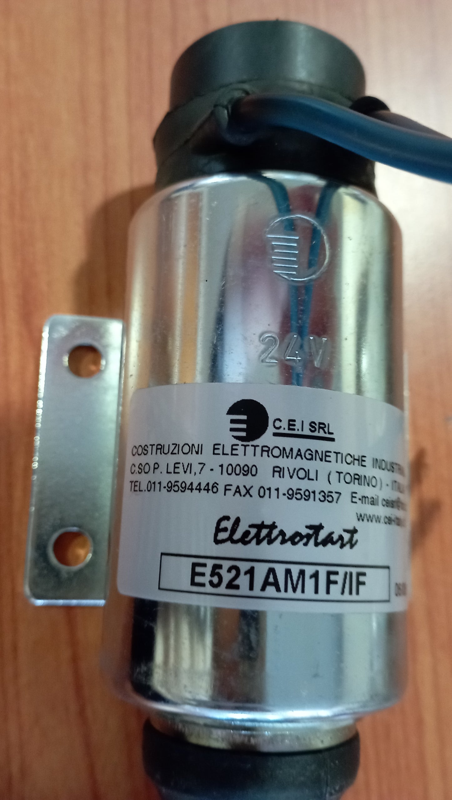 Solenoide Elettrostart, 24V (E-521AM1F) E-0520 NUOVO!
