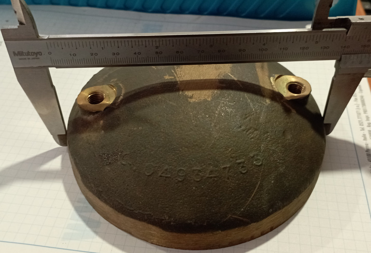 Coperchio refrigerante acqua Iveco