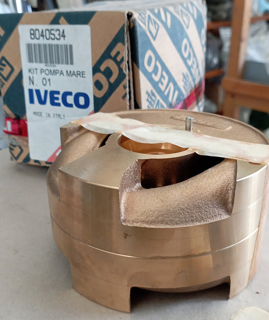 KIT girante pompa acqua mare IVECO Cod 8040534