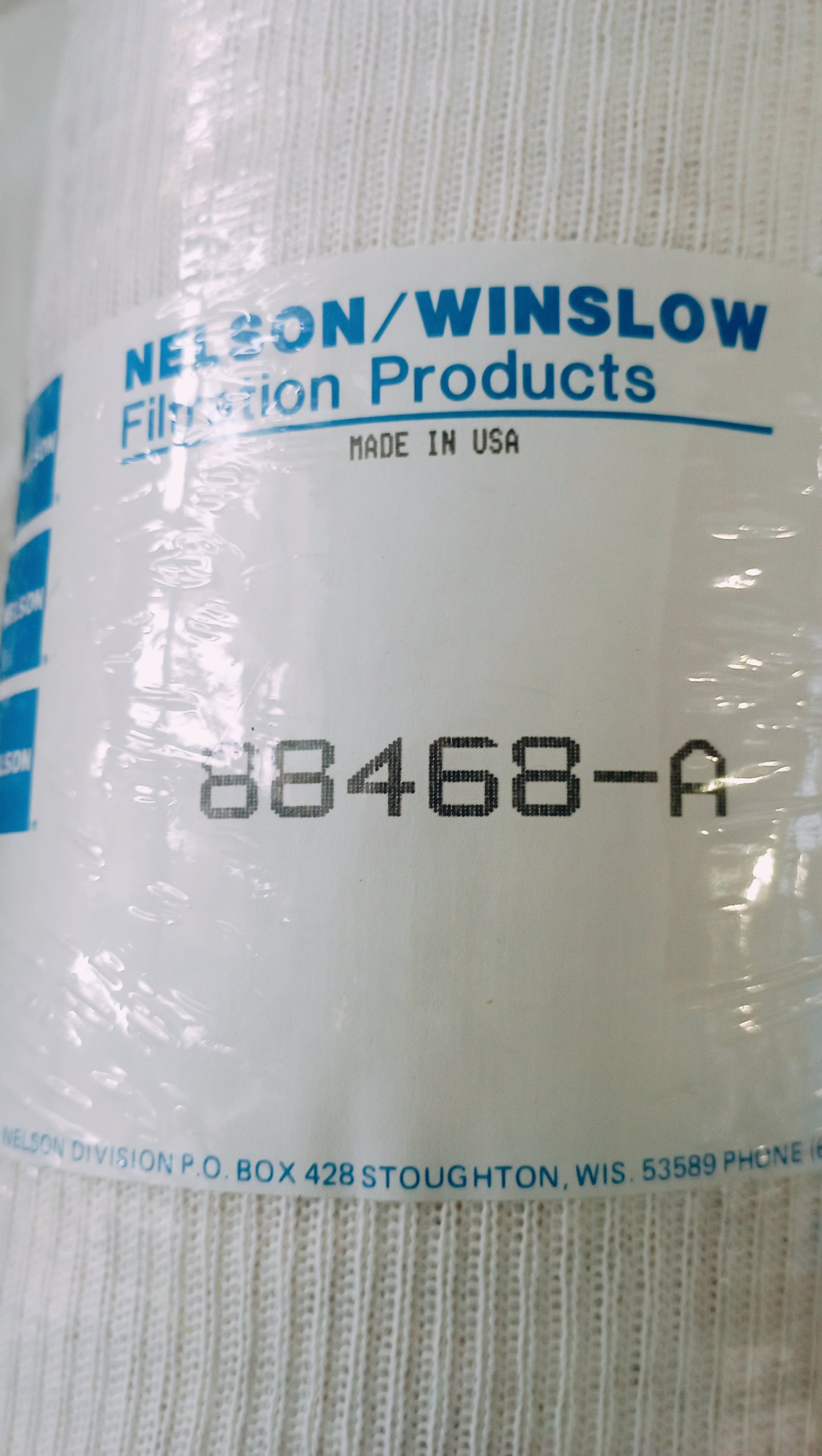 Filtro sfiato marchio Nelson/Winslow code 88468-A