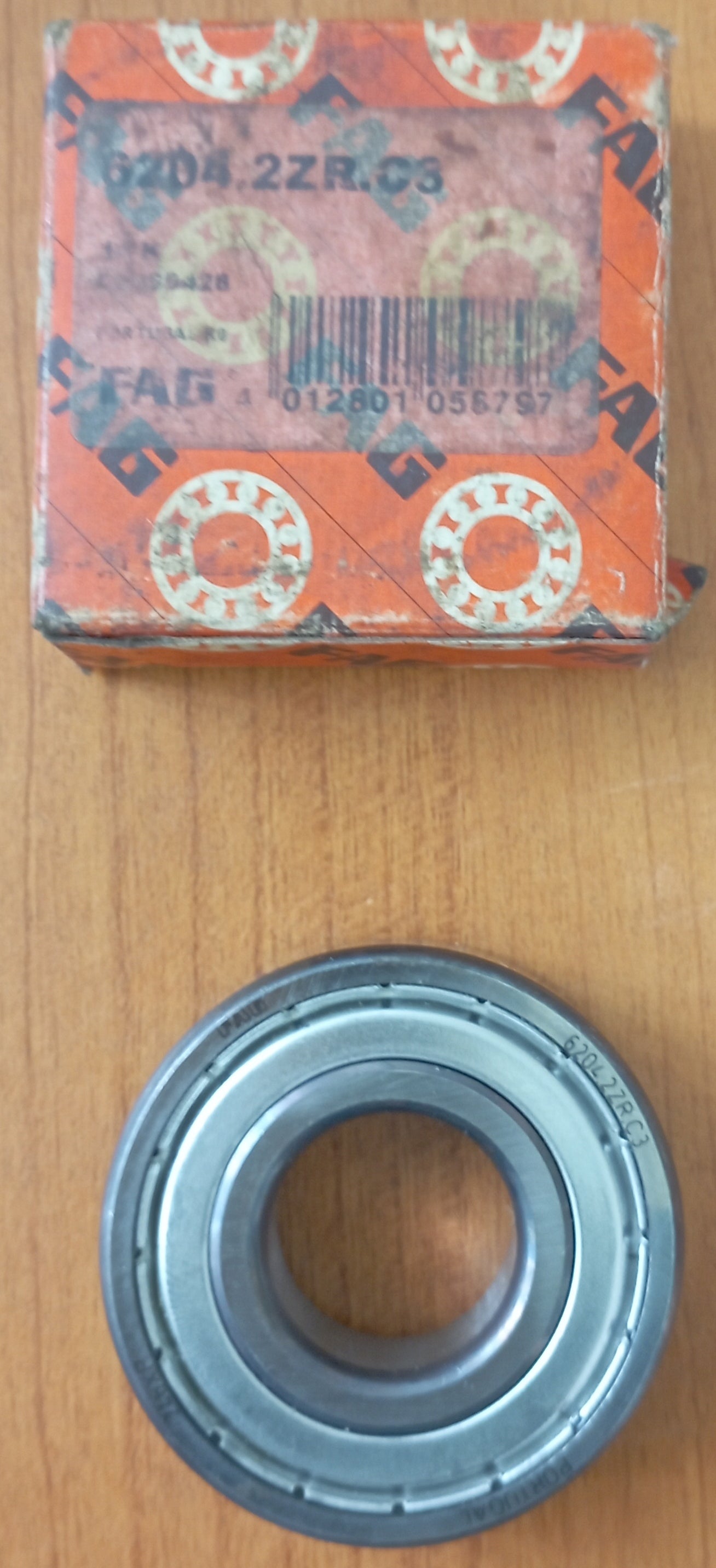 Cuscinetto 6204 2Z C3 FAG 20x47x14