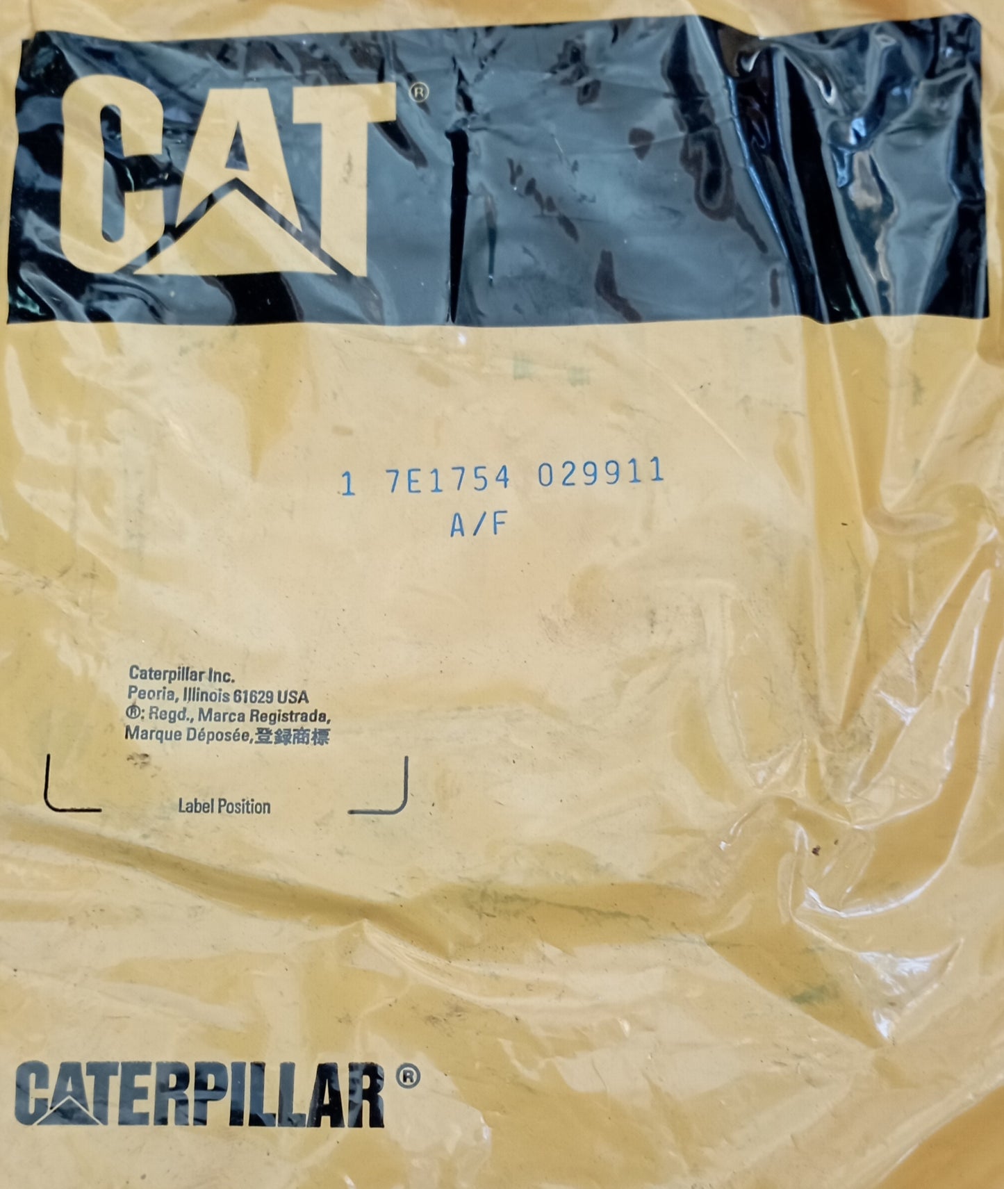 Guarnizione CAT 1 7E1754 02991 A/F