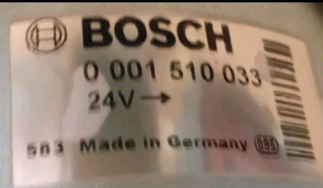 Motorino di avviamento BOSCH   0 001 510 033