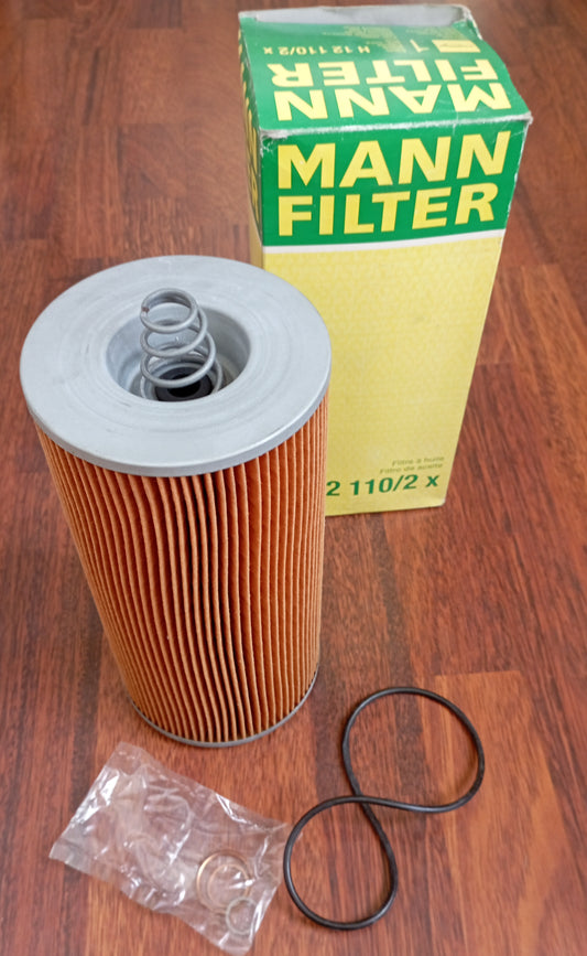 MANN-FILTER H 12 110/2 x Filtro olio
con guarnizione, Cartuccia filtro
Numero articolo: H 12 110/2 x
EAN: 4011558261603