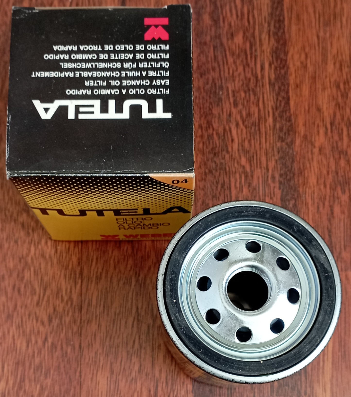 Filtro olio motore Tutela Weber cod. 04 20x1.5