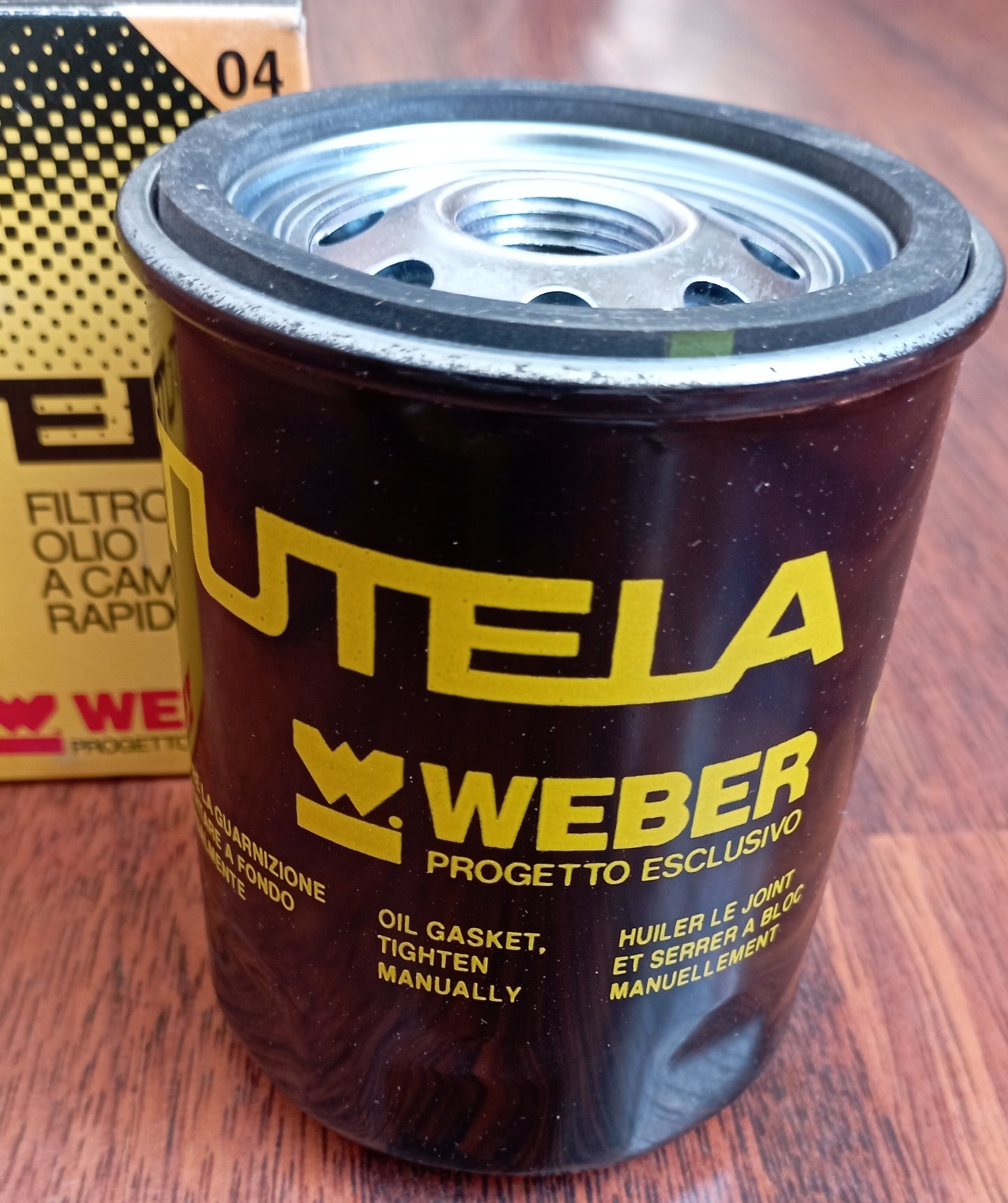 Filtro olio motore Tutela Weber cod. 04 20x1.5