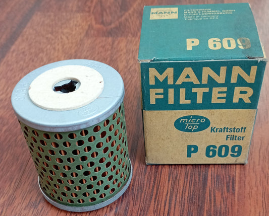 MANN-FILTER P 609 Filtro carburante
Cartuccia filtro
Numero articolo: P 609
EAN: 4011558550301