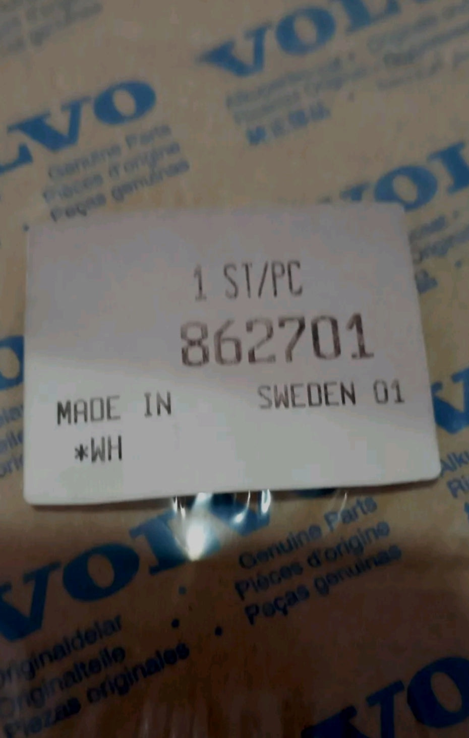 GUARNIZIONE
Adatto a
Numero di riferimento OE Volvo : 862701, 824381