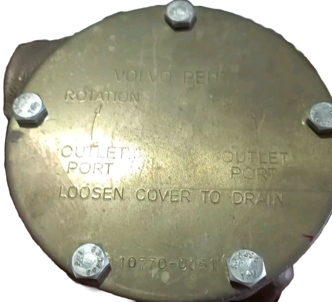 Pompa Acqua Mare ORIGINALE Volvo Penta