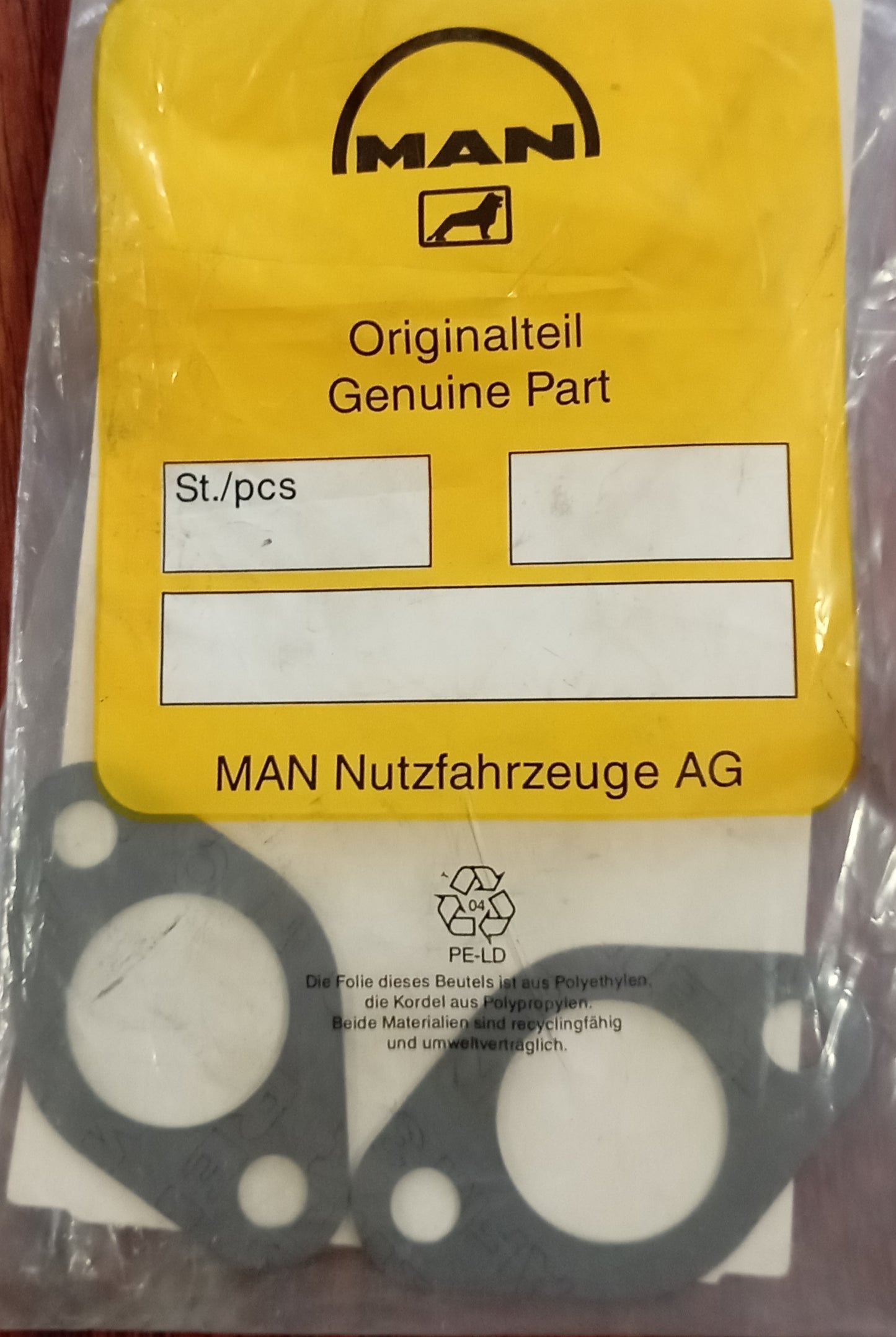 MAN 06.56254-2204 GUARNIZIONE ORIGINALE