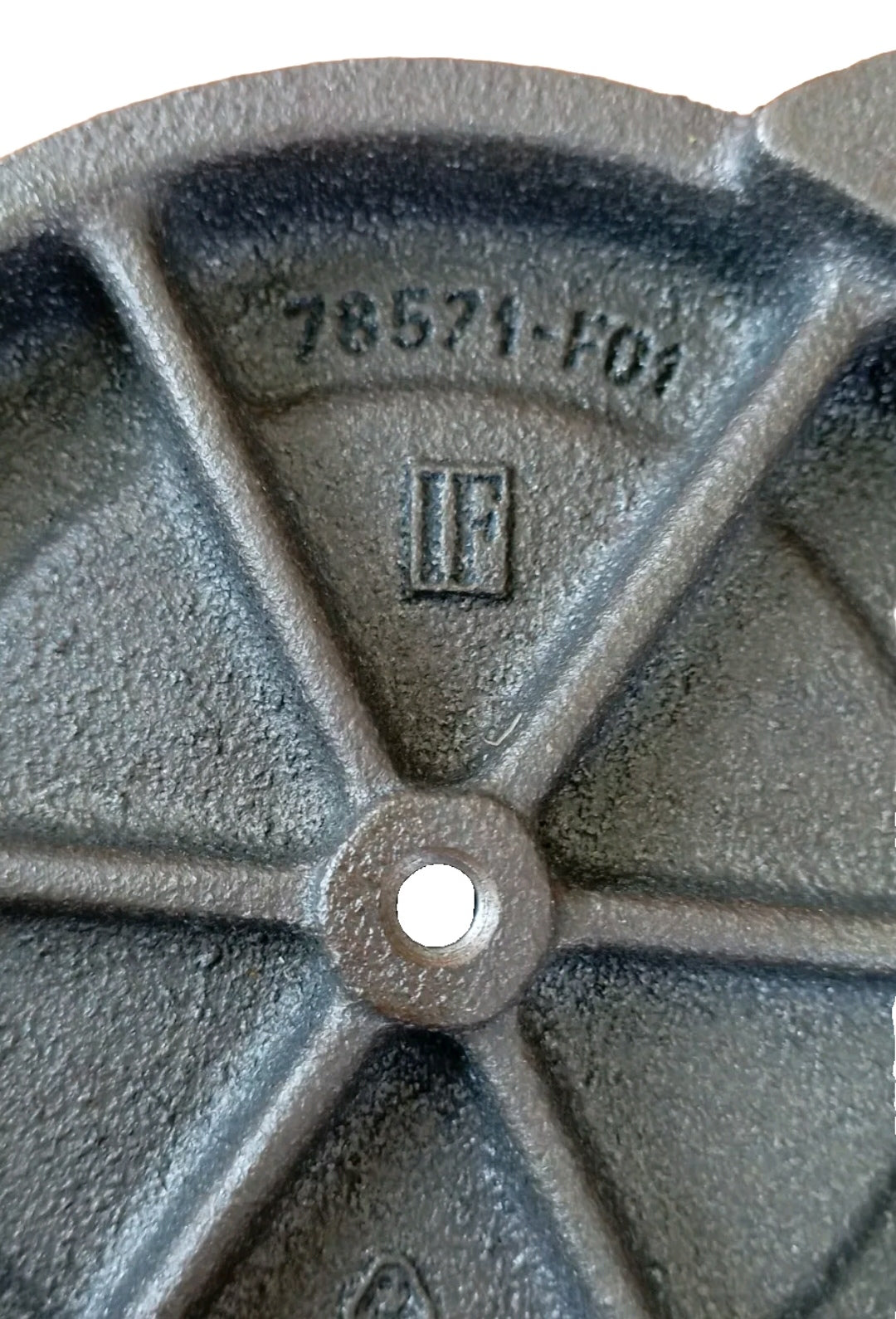 Coperchio Per Corpo Pompa Acqua Isotta Fraschini Serie 1300.