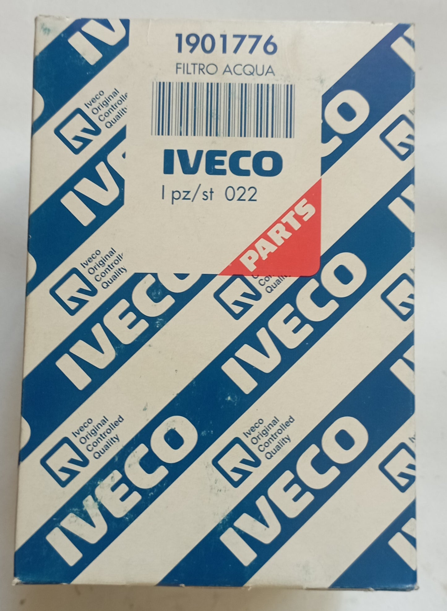 FILTRO ACQUA
ORIGINALE IVECO
cod:1901776