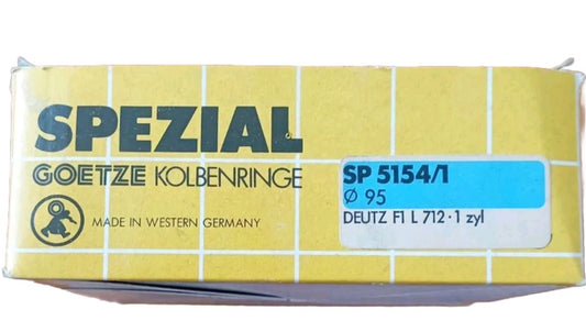 Fasce elastiche per pistoni DEUTZ F1 L 712  1 zyl Kit Composto da n 5 Fasce per 1 pistone