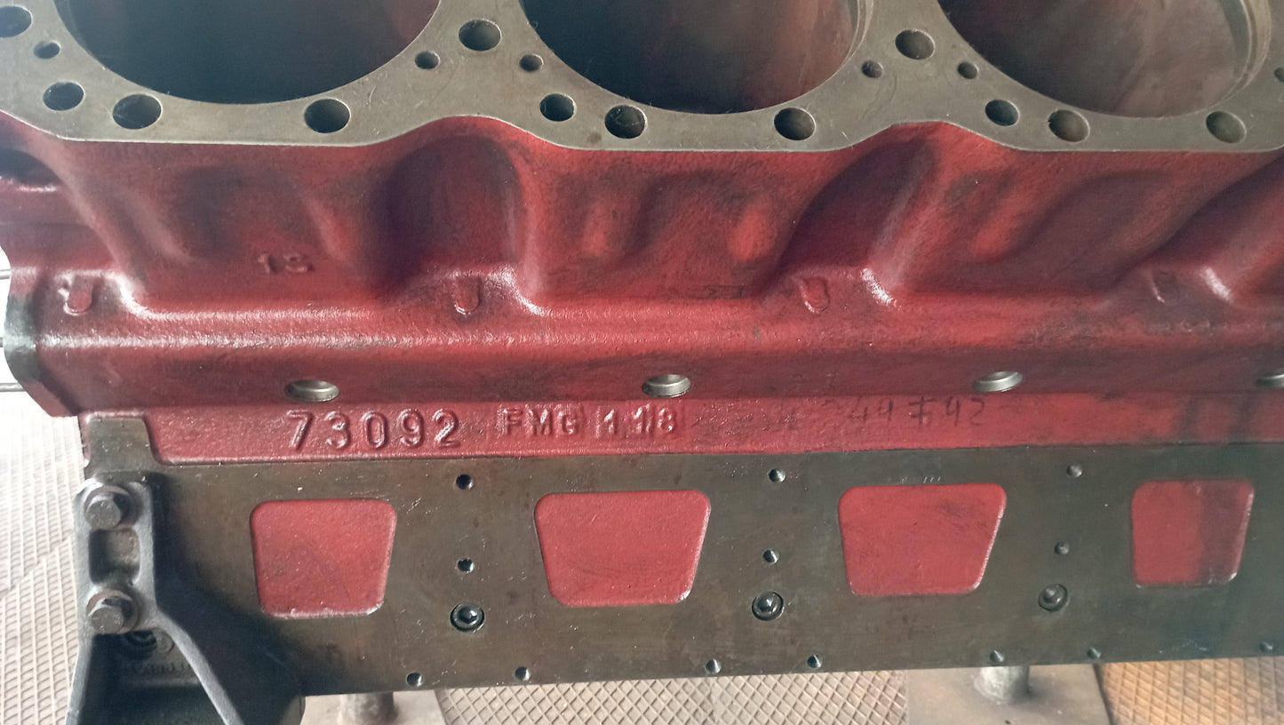Incastellatura (monoblocco) motori Isotta Fraschini serie 1708