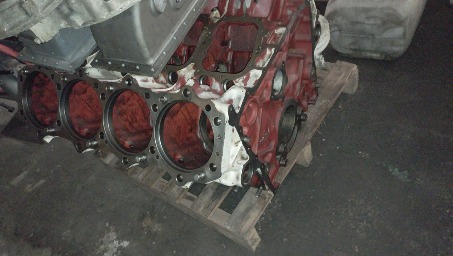 Incastellatura (monoblocco) motore marino Isotta Fraschini serie 1308