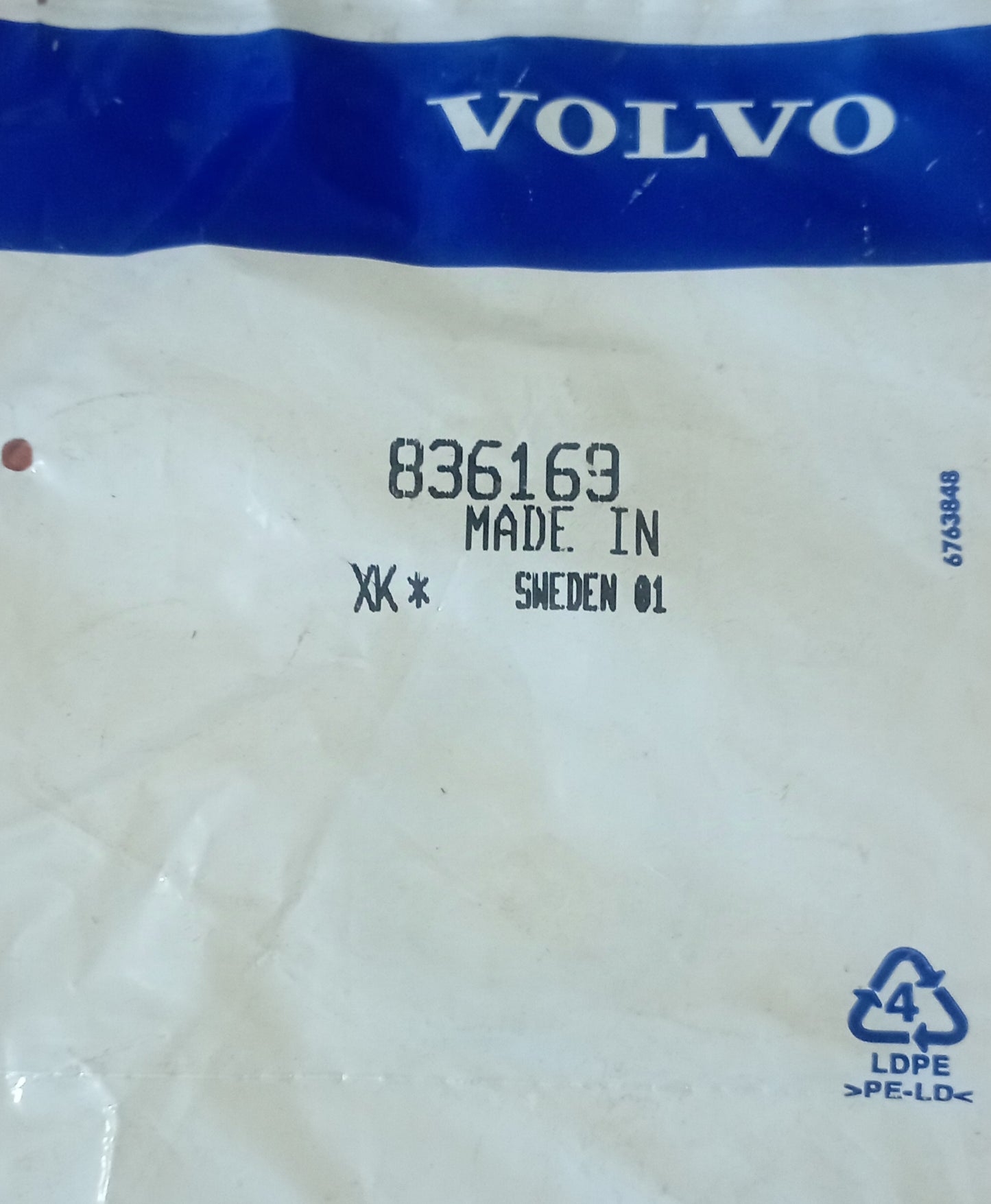 GUARNIZIONE Volvo : 836169